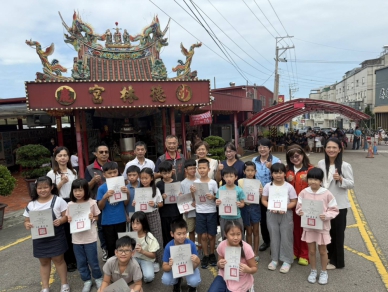 台中市114年度德林宮第14屆「得福畫福德」寫生比賽頒獎