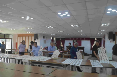 清水紫雲巖第四十七屆觀音盃全國書法比賽競爭激烈深受矚目