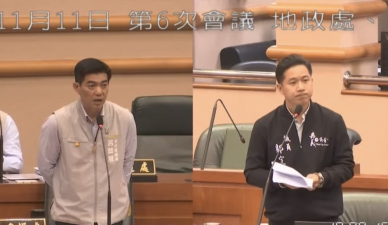 嘉義市公園密度高 議員郭定緯質詢維修效率低  呼籲導入E化報修系統