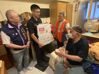 普發現金 守護長者不被騙！新北社福警政聯手到宅防詐宣導