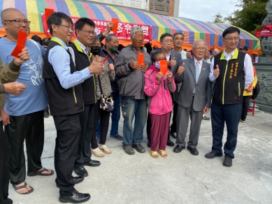 溫情15年不間斷 南紡總裁返鄉發804萬元冬令慰問金 助2,383名鄉親安心過冬