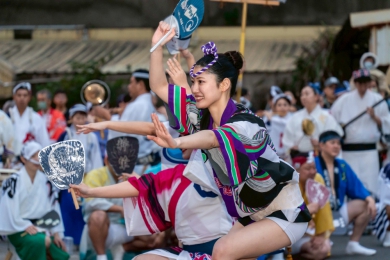 超過400年歷史   日本東京高圓寺阿波舞    風靡普天宮、代天府信眾