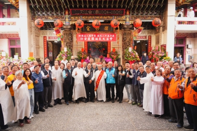 醒修宮建宮80週年米龍開光祈福地方平安   民政局長吳世瑋感謝長年護佑鄉里