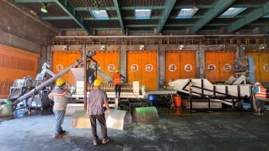 中市環保局率先引進廚餘固液分離設備  降低4成廚餘含水率減輕焚化廠負擔