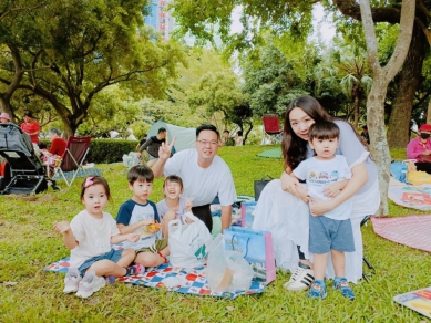 台中孩子超幸福  三寶爸吳宗學力挺市長盧秀燕拍板公立國中小免費營養午餐
