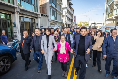 草屯鎮和平街瓶頸路段拓寬　10日正式通車