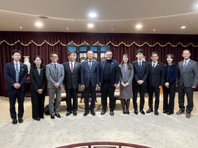 日本姊妹市宮崎縣副知事第3度拜會台中
