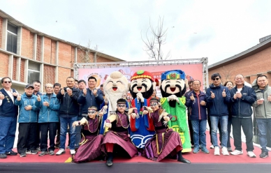 （影音）／九天民俗技藝團震撼開場　麥寮社教園區感恩祭儀傳承文化