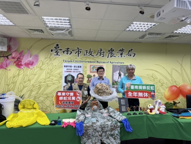 臺南捕蜂捉蛇全年無休　專業團隊守護市民安全