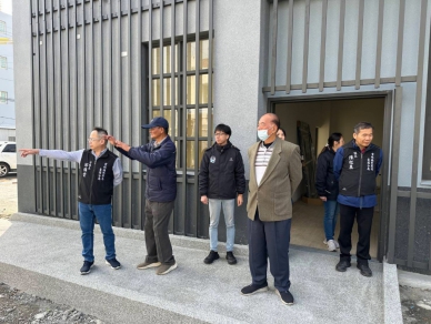 三條崙派出所整建近完工　臺西分局攜手地方共築安全防線