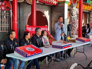 寒冬送暖　口湖發放693份愛心物資暖人心