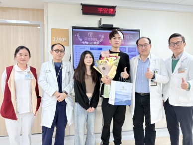 守護第一線～南苗市場遭砍傷員警恢復良好13日順利於年前出院返家