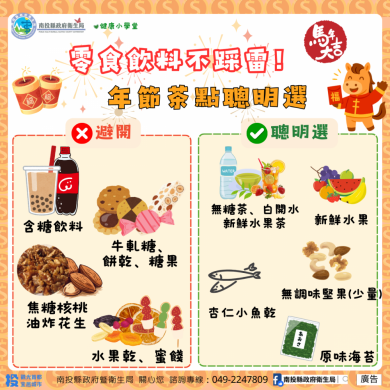 均衡飲食健康吃 年味不退曲線不變