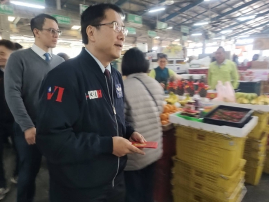 春節農漁畜產品供應無虞， 黃偉哲市長籲請市民安心選購
