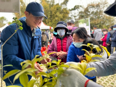 林業及自然保育署臺中分署以萬株原生樹苗扎根生活 115年植樹月活動開跑