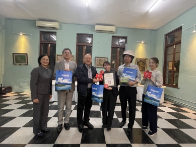 南投燈會國際交流熱絡 馬來西亞媒體及日本美禰市來訪