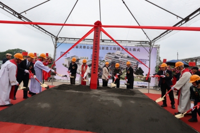 企業回饋故鄉　宏福炎傳公益園區動土打造雲林照護新基地