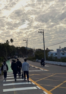 人本交通再升級！中市大甲開元路新增標線人行道   守護學區通行安全