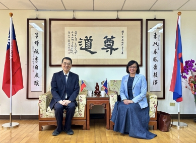 貝里斯駐臺大使蒞臨暨南大學　深耕臺貝教育連結與國際人才培力