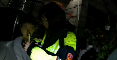 沙鹿9歲男童深夜離家迷途赤腳路上奔跑警民合力守護平安返家