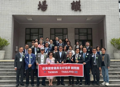 台泰關係再升溫　台商顧問團訪立院促醫療教育多元合作發展