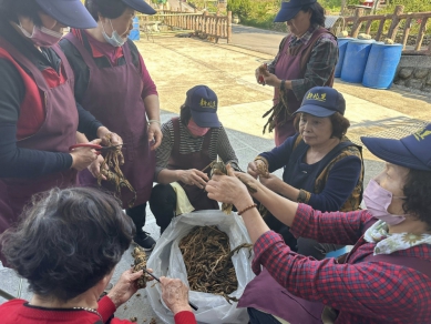 中央政府補助首個智慧共生社區   新埔新北社區導入AI照護長輩、銷售福菜
