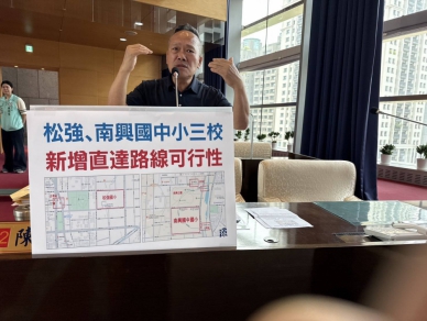 台中北屯新設四校通學需求受關注　陳成添建議檢討公車路線配置