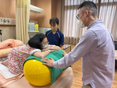 告別產房無助台中慈濟醫院溫柔生產共照迎新生