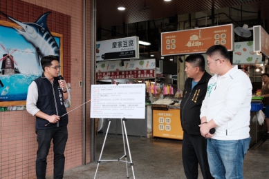 創全台中公有市場首例！民進黨台中市議員施志昌爭取2500萬為大甲第二市場增設空調