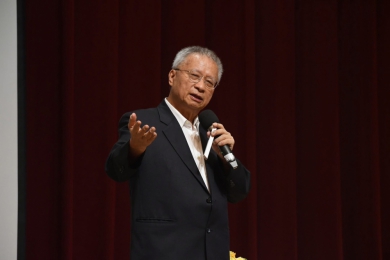 林昭庚院士彰師大科普講座談生命選擇與中西醫養生　勉勵青年培養同理與自律