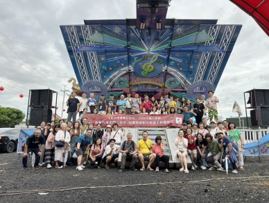 台南市北門區三寮灣「三安宮」林府相公聖誕千秋！文化大學愛暉社體驗廟宇文化傳承