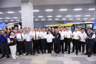 水湳轉運中心啟用!盧秀燕:打造交通任意門 完善台中四大轉運中心布局