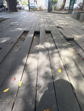大雅區六寶公園設施老舊生鏽且缺乏清潔  民進黨台中市議會黨團總召周永鴻要求中市府相關單位儘速全面檢修