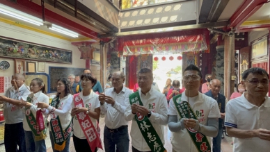 陳亭妃大北門. 大南科一路掃到山區