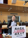 羅列非自然死因影射台中危險　  國民黨台中市議員陳文政批同標準台南高雄恐更可怕