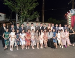 阿里山星光婚旅點亮山城 戀人沉浸奮起湖老老街夜幕風華