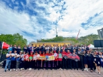 千人響應同濟會愛天使公益園遊會    齊做愛心捐贈中市府消防救災警備車