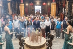天上聖母聖誕   新竹內天后宮齊聚仕紳焚香祝壽