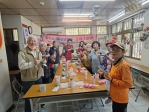 蛋殼逆襲成水泥花盆！中市東南區清潔隊邀長者DIY實踐資源循環
