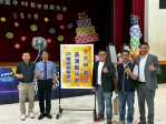 民進黨台中市議員施志昌爭取295萬為大甲高中表演藝術館設置LED電視牆    預計暑假完工