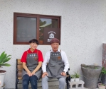 返鄉青年新港洪厝改造豬舍為甜點室 翁章梁親勉洪苡宸為夢想加油
