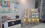 永靖高工空間室設科學生作品成果展--金牌作品。（照片記者周為政攝）