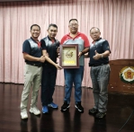 「青溪之光」台中市豐原區後備軍人中心恭賀中心督導賴昱志接任西安里守望相助隊長