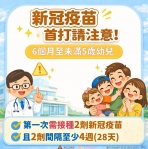 健健康康迎新年   新竹市呼籲長者、幼兒「左流右新」  儘速接種疫苗
