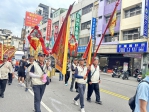 豐原慈濟宮舉行天上聖母1067週年聖誕遶境祈福  台中市豐原區輔導中心幹部參與地方宗教盛事，祈福平安！宣傳全民國防！