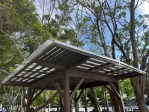 公園休憩不必擔心下雨   新竹孔廟公園好貼心