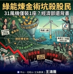 森崴能源將下市掀爭議　王鴻薇批綠能政策失靈：數萬股民淪受害者