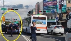 車輛故障停路口　六寶警即時協助排除保交通