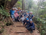 公私協力守護山林大雪山手作步道工作假期打造友善山徑
