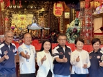 盧秀燕訪雲林大啖九層粿　公開盛讚張嘉郡政見有國際觀